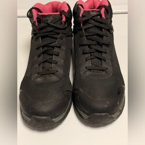 Timberland Pro Women's 9 Drivetrain Mid ESD A1Z4P Black Work Boot Safety Toe